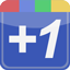 Google +1 logo