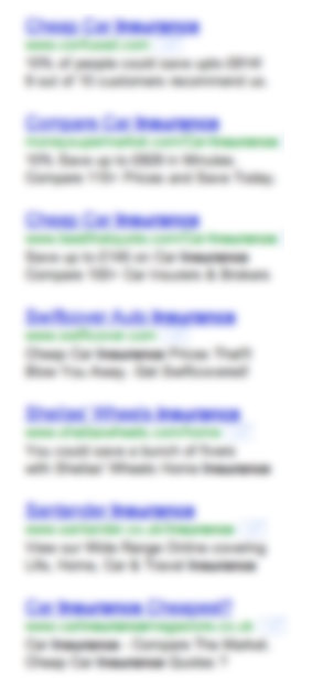 blurry ads